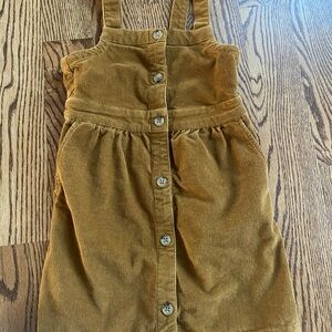 Crewcuts Kids Corduroy Overalls - Brown